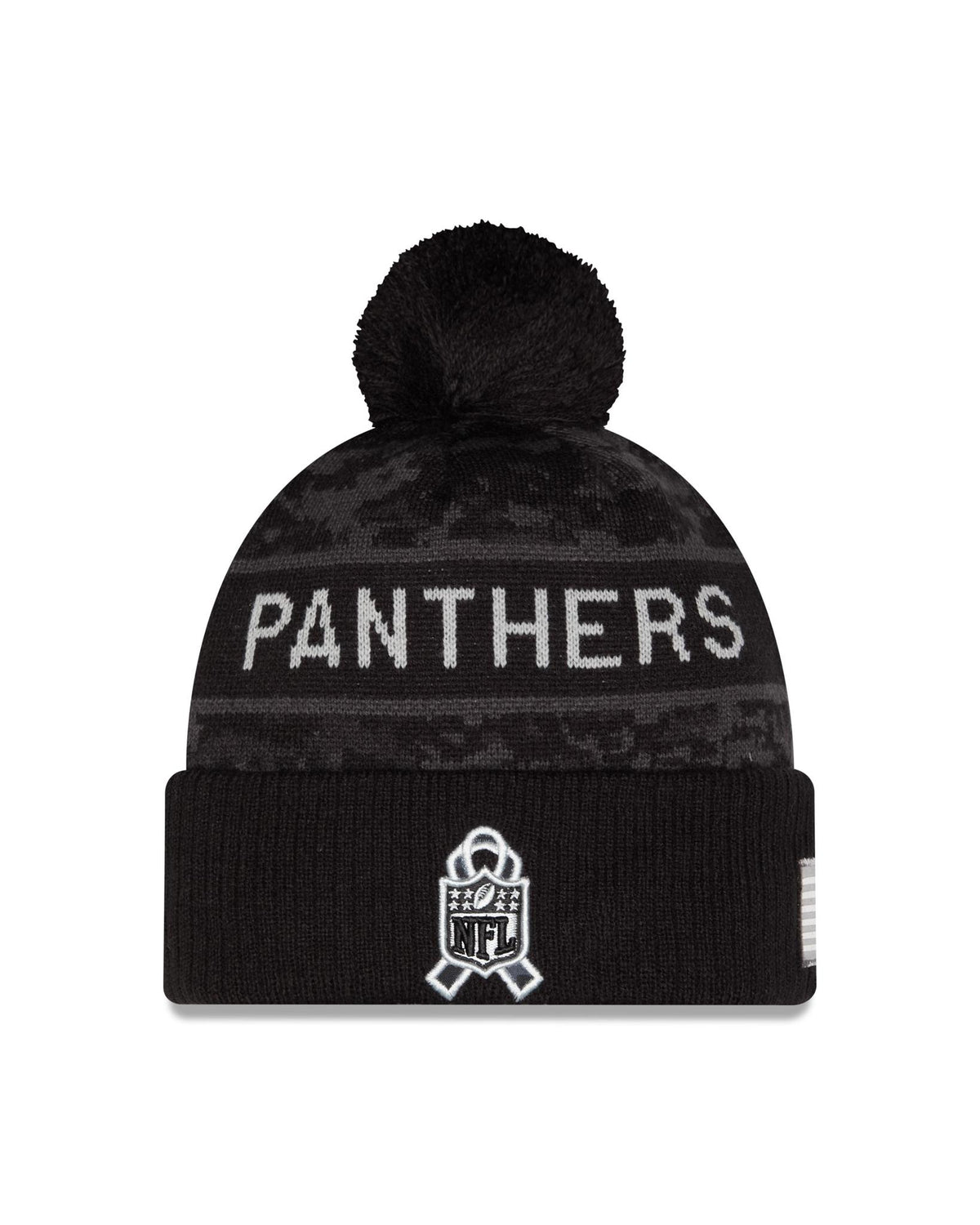Panthers 2026 New Era Men's Salute to Service Knit Pro Football Hall of Fame