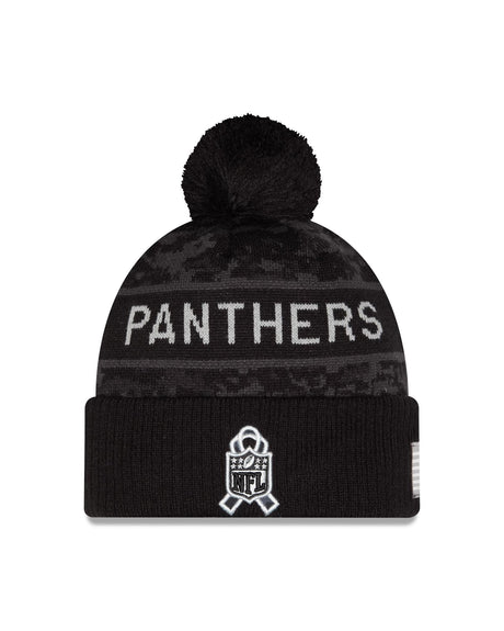 Panthers 2026 New Era Men's Salute to Service Knit Pro Football Hall of Fame