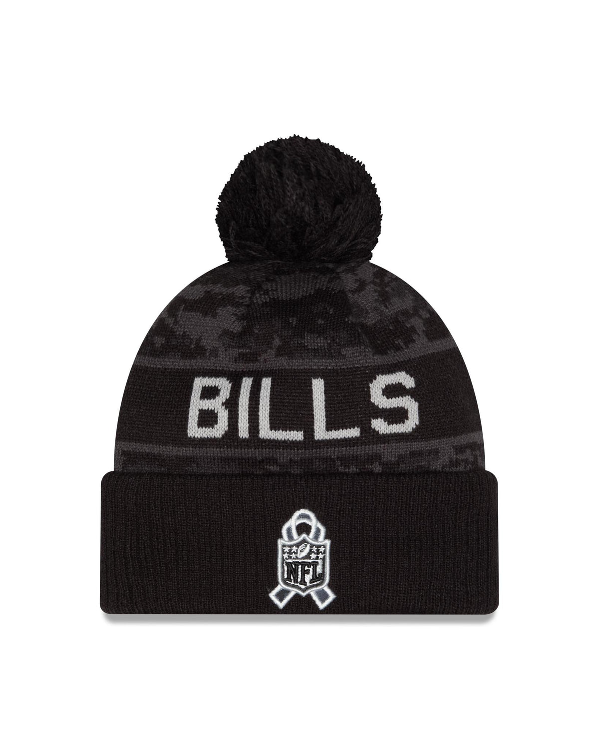 Bills 2026 New Era Men's Salute to Service Knit Pro Football Hall of Fame