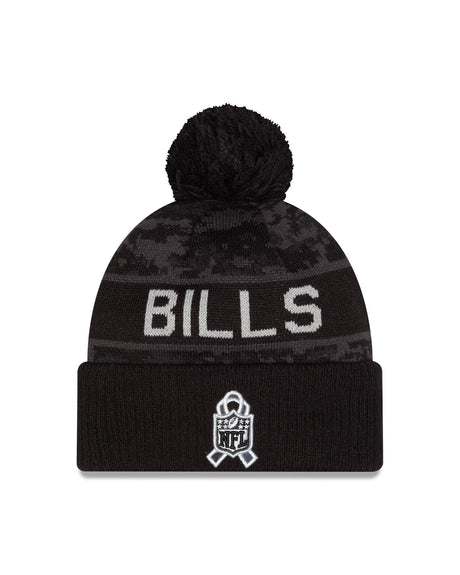 Bills 2026 New Era Men's Salute to Service Knit Pro Football Hall of Fame