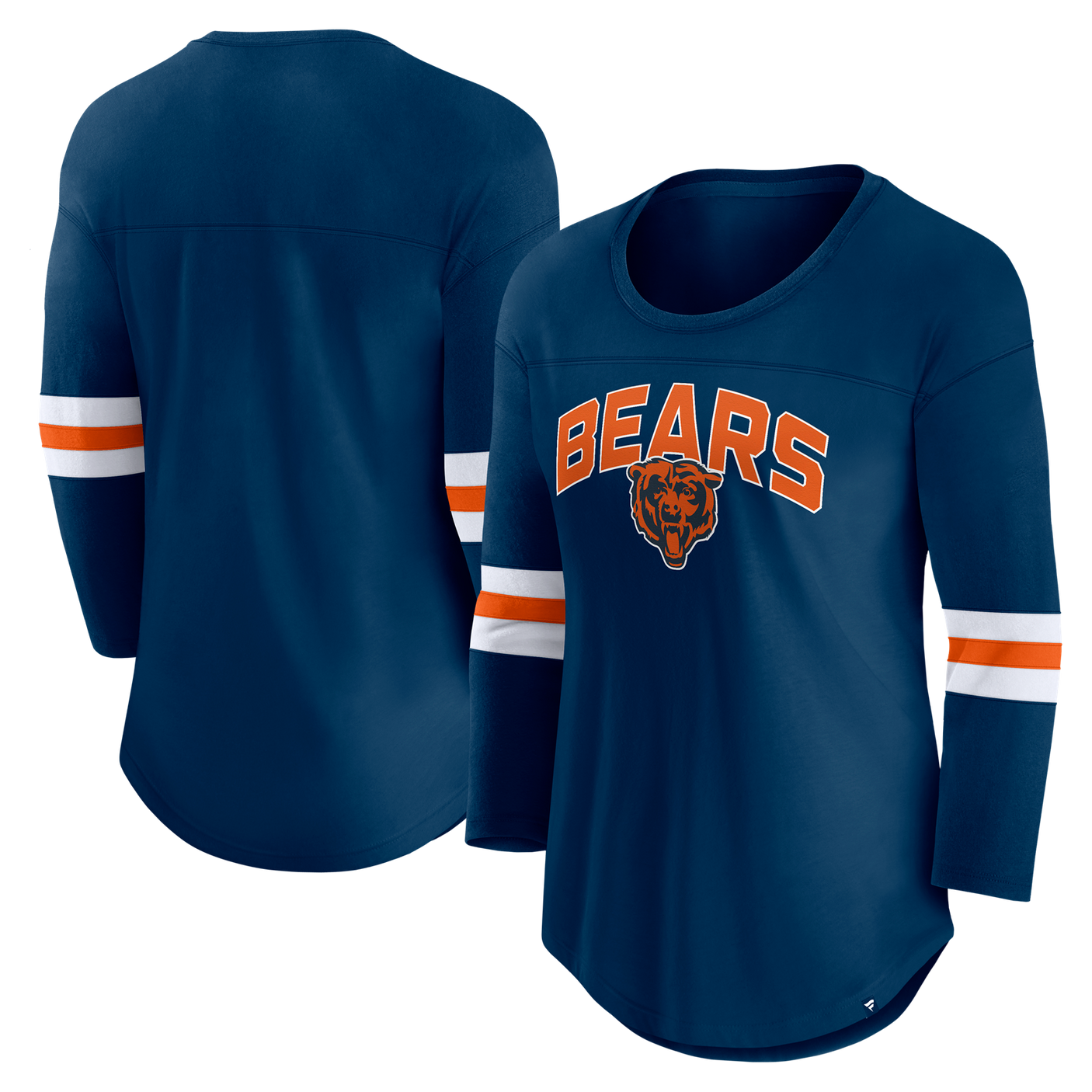 Bears Women's Fanatics First Team Arch 3/4 Sleeve T-Shirt