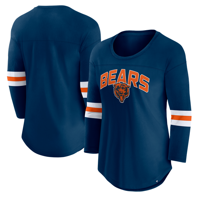 Bears Women's Fanatics First Team Arch 3/4 Sleeve T-Shirt