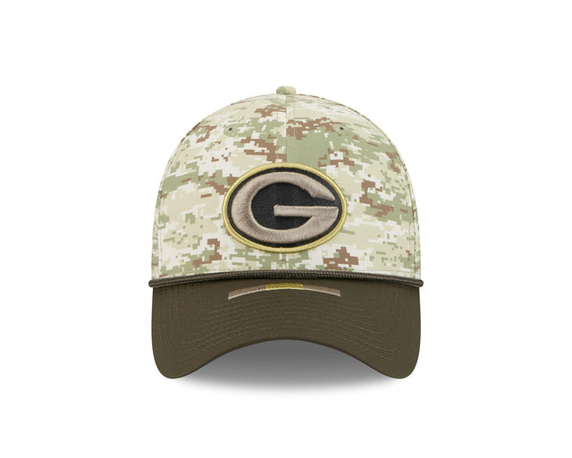 Packers 2025 New Era Men's 39THIRTY Salute to Service Hat