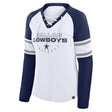 Cowboys 2025 Women's Bling Blitz Package Long Sleeve T-Shirt