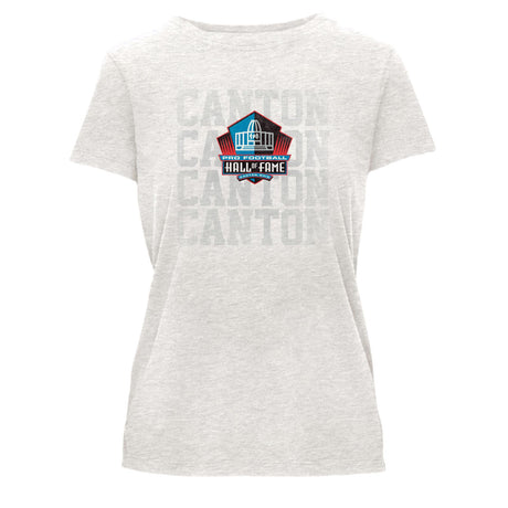 Hall of Fame Camp David Women's Oatmeal Essential Canton T-Shirt