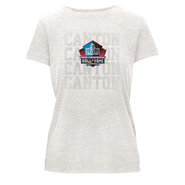 Hall of Fame Camp David Women's Oatmeal Essential Canton T-Shirt