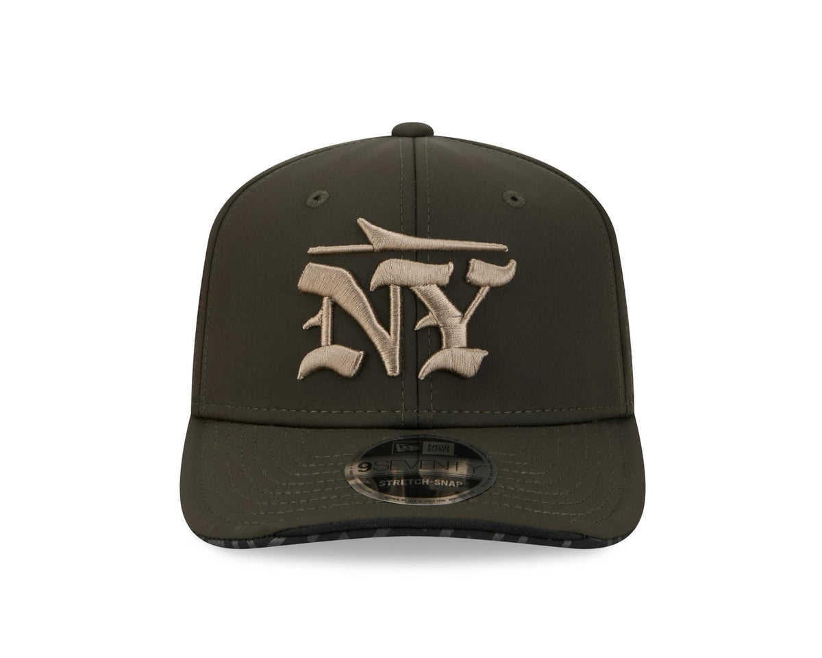Jets 2026 New Era Men's 9SEVENTY Stretch Snap Rivalry Hat Pro Football Hall of Fame