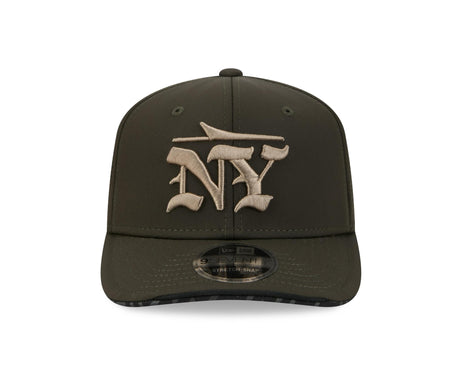 Jets 2026 New Era Men's 9SEVENTY Stretch Snap Rivalry Hat Pro Football Hall of Fame