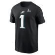 Eagles Jalen Hurts Super Bowl LIX (59) Name and Number T-Shirt