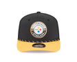 Steelers 2026 New Era Men's 9SEVENTY Stretch Snap Two-Tone Hat Pro Football Hall of Fame