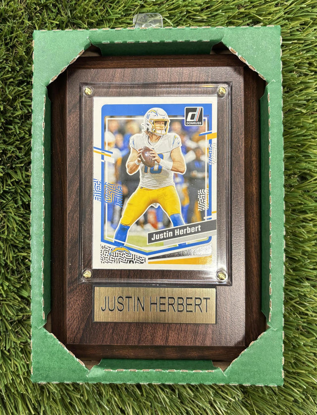 Justin Herbert 4x6 Plaque