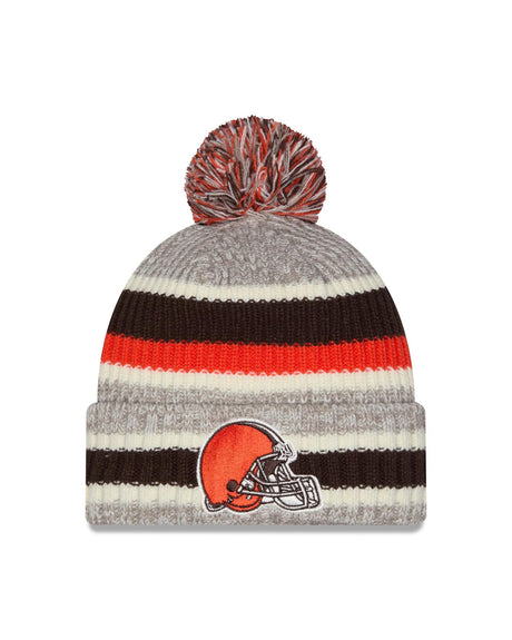 Browns 2026 New Era Men's Stripe Knit Pro Football Hall of Fame