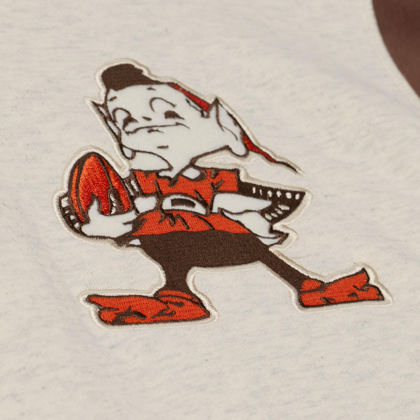Browns 2026 Mitchell & Ness Men's Retro Roots French Terry Hoodie