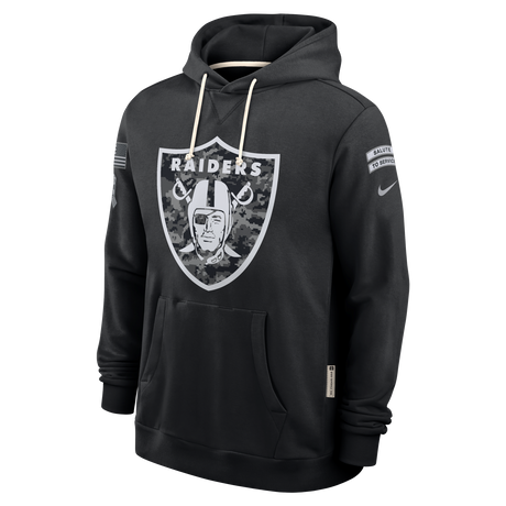 Raiders 2026 Nike Men's Salute to Service Hoodie Pro Football Hall of Fame