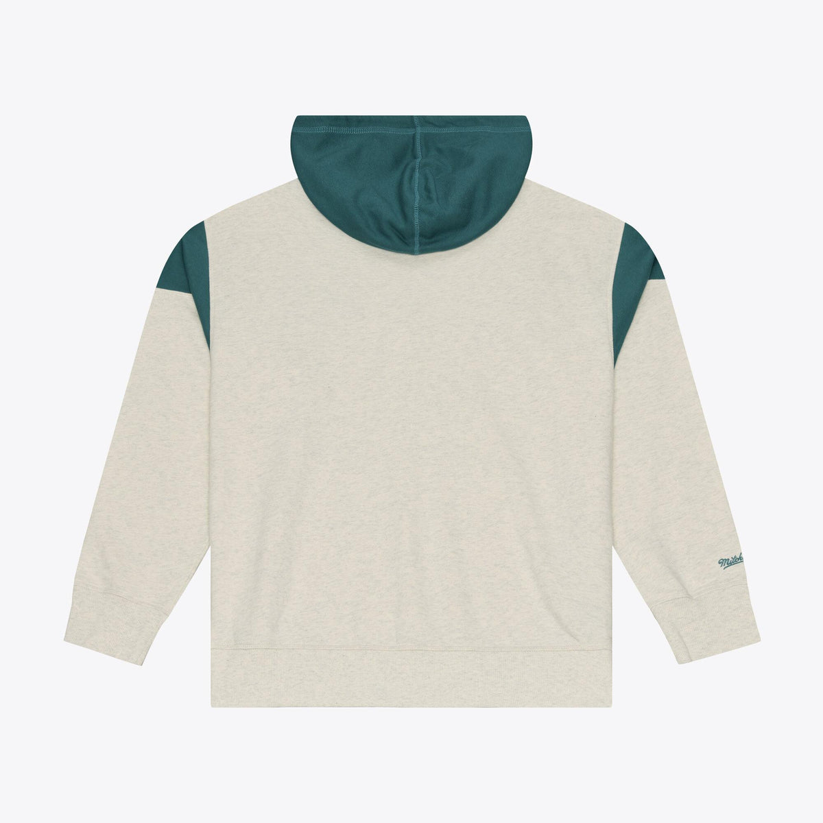 Dolphins 2026 Mitchell & Ness Men's Retro Roots French Terry Hoodie