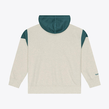 Dolphins 2026 Mitchell & Ness Men's Retro Roots French Terry Hoodie