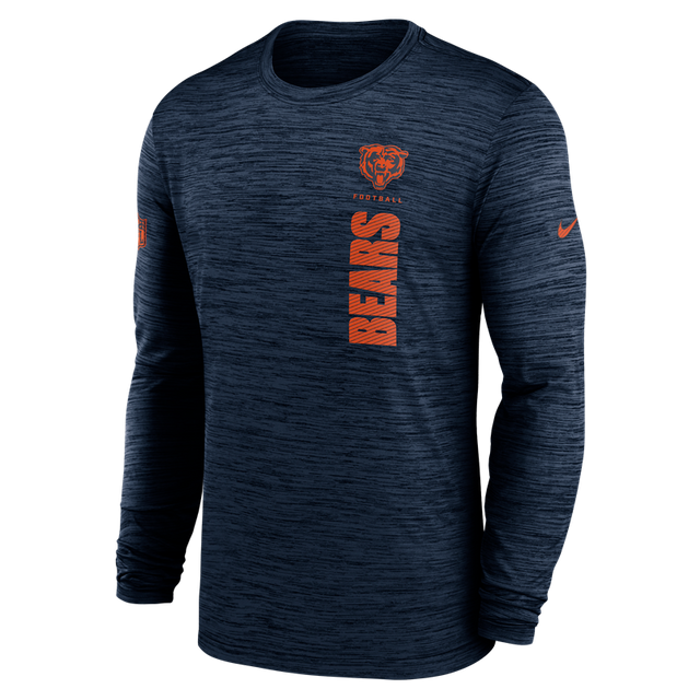 Bears Men's Nike Velocity Long Sleeve T-Shirt
