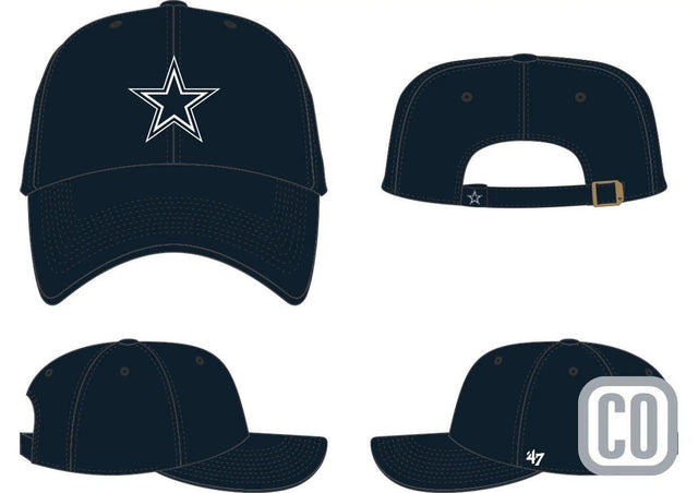 Cowboys 2026 '47 Brand Men's Clean Up Star Hat