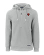 Bears Cutter and Buck Men's Grey Roam Eco Half Zip Hooded Pullover