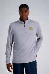 Pro Football Hall of Fame X Haggar – Long Sleeve Ribbed Quarter Zip