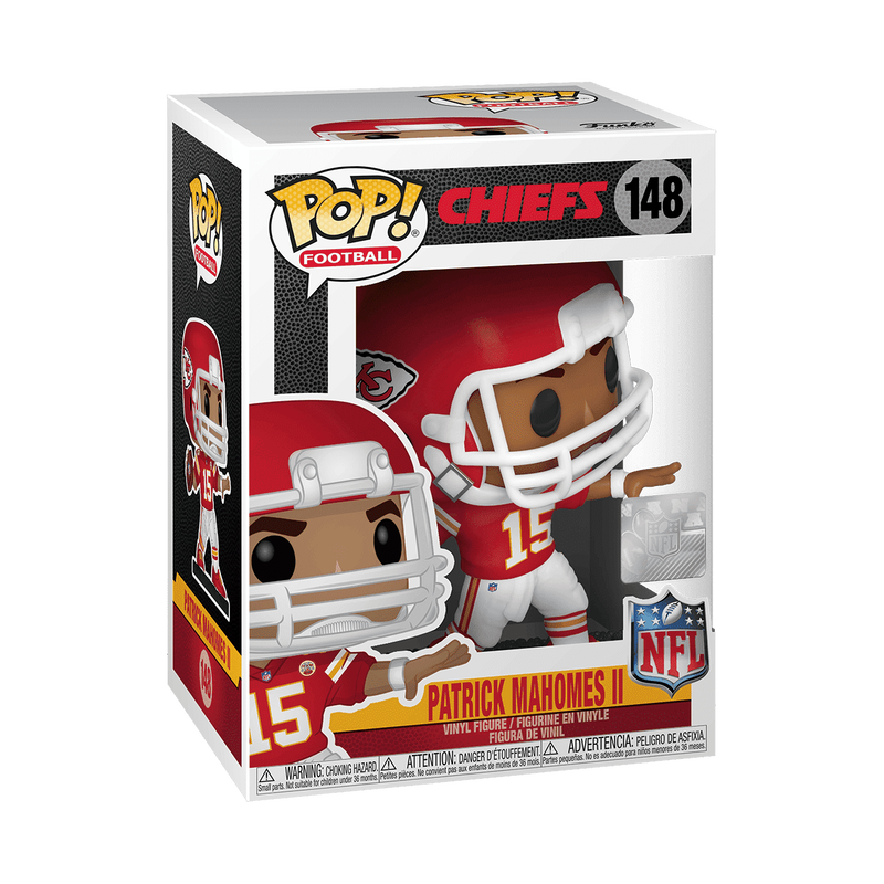 Chiefs Patrick Mahomes Funko Pop! 148 – Pro Football Hall of Fame
