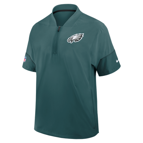 Eagles 2026 Nike Men's Lightweight Coaches Short Sleeve Jacket