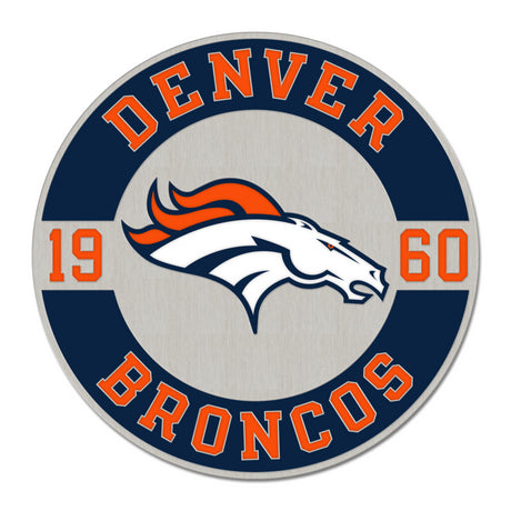 Broncos Establishment Pin