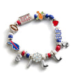 Bills Motif Beaded Bracelet