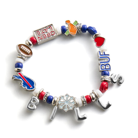 Bills Motif Beaded Bracelet