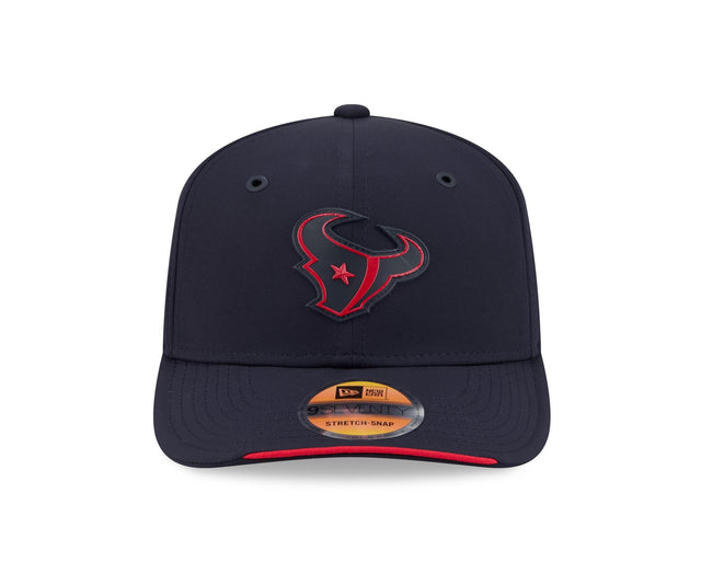 Texans 2026 New Era Men's 9SEVENTY Stretch Snap Sideline Hat