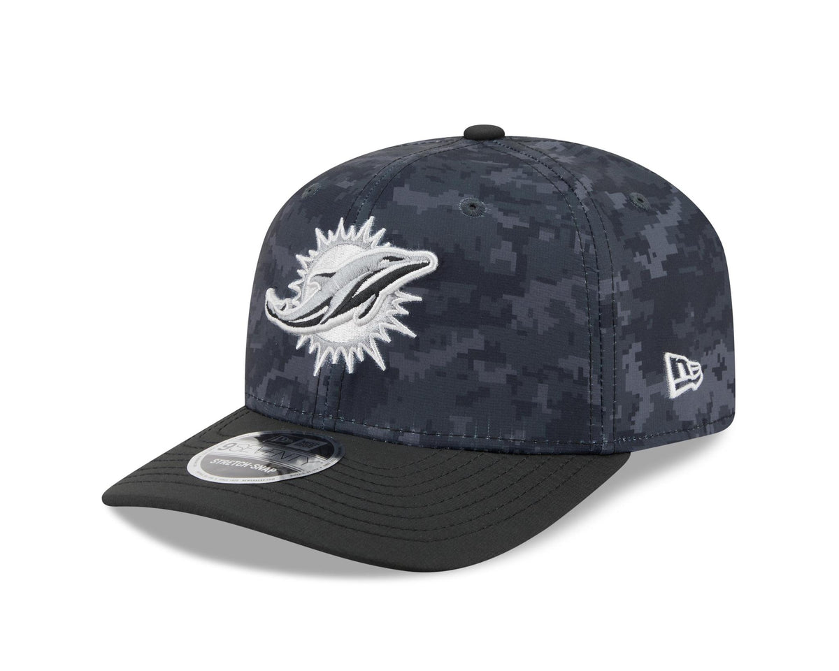 Dolphins 2026 New Era Men's 9SEVENTY Salute to Service Hat Pro Football Hall of Fame
