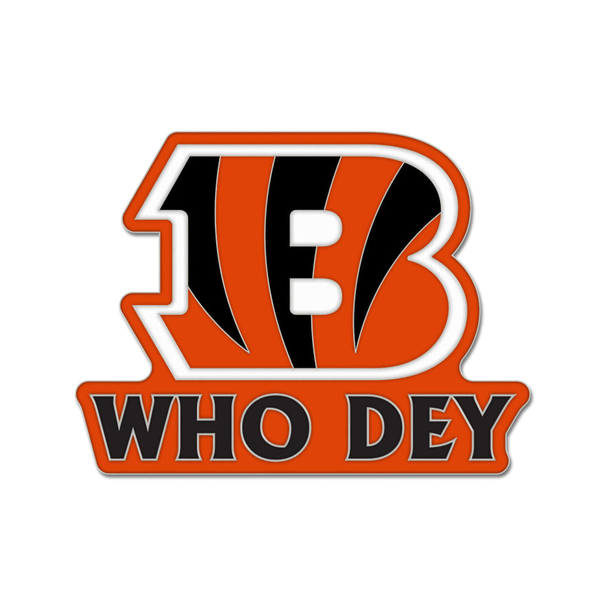 Bengals Slogan Pin