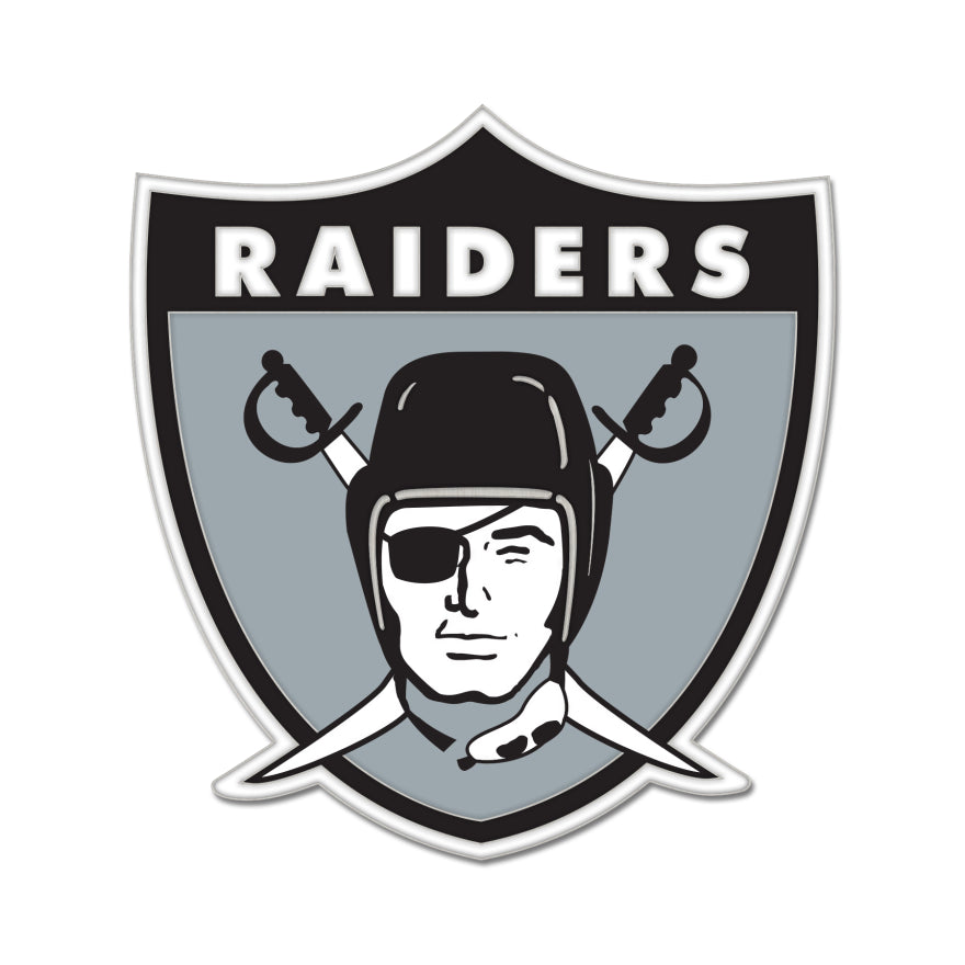 Raiders Retro Pin