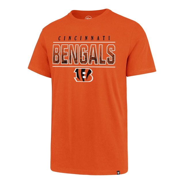 Bengals '47 Brand Super Rival Traction T-Shirt