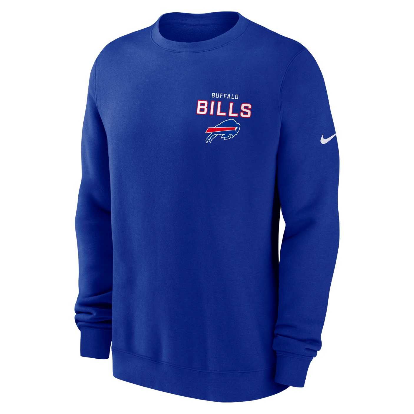 Bills 2025 Men's Nike Fleece Club Crewneck