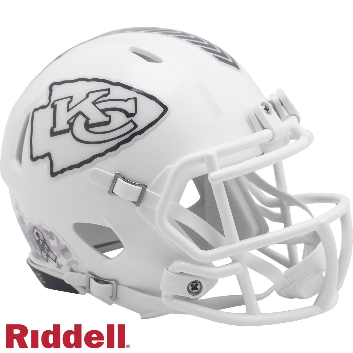 Chiefs 2024 Salute to Service Mini Helmet