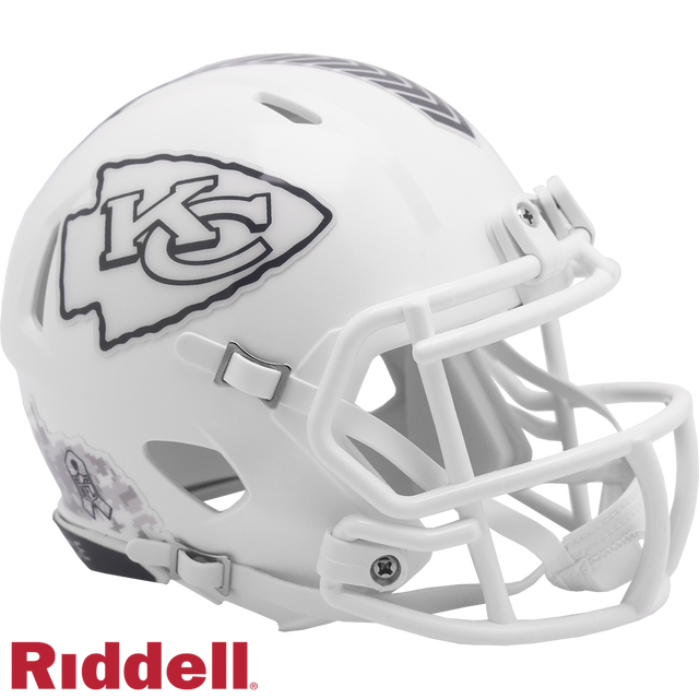 Chiefs 2024 Salute to Service Mini Helmet