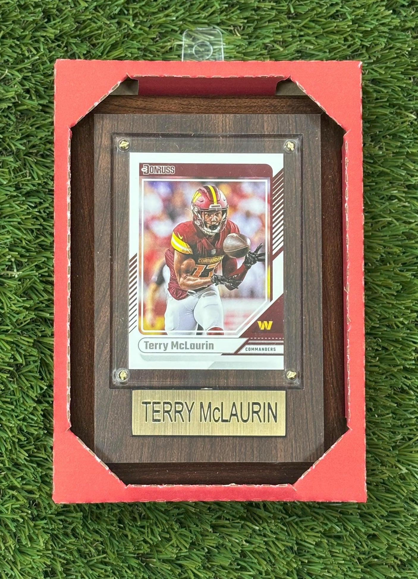 Terry McLaurin 4x6 Plaque
