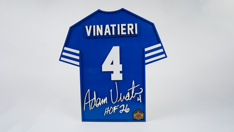 Adam Vinatieri Class of 2026 Wood Jersey 3D Sign Colts - DS