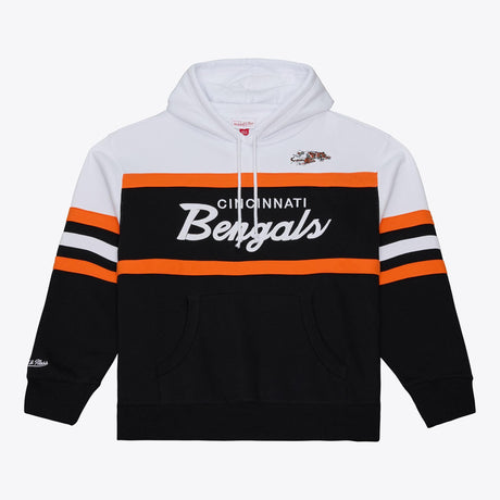Bengals 2026 Mitchell & Ness Men's NFL Head Coach Hoodie Pro Football Hall of Fame
