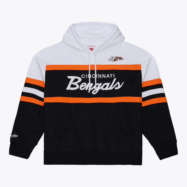 Bengals 2026 Mitchell & Ness Men's NFL Head Coach Hoodie (10301135651092)