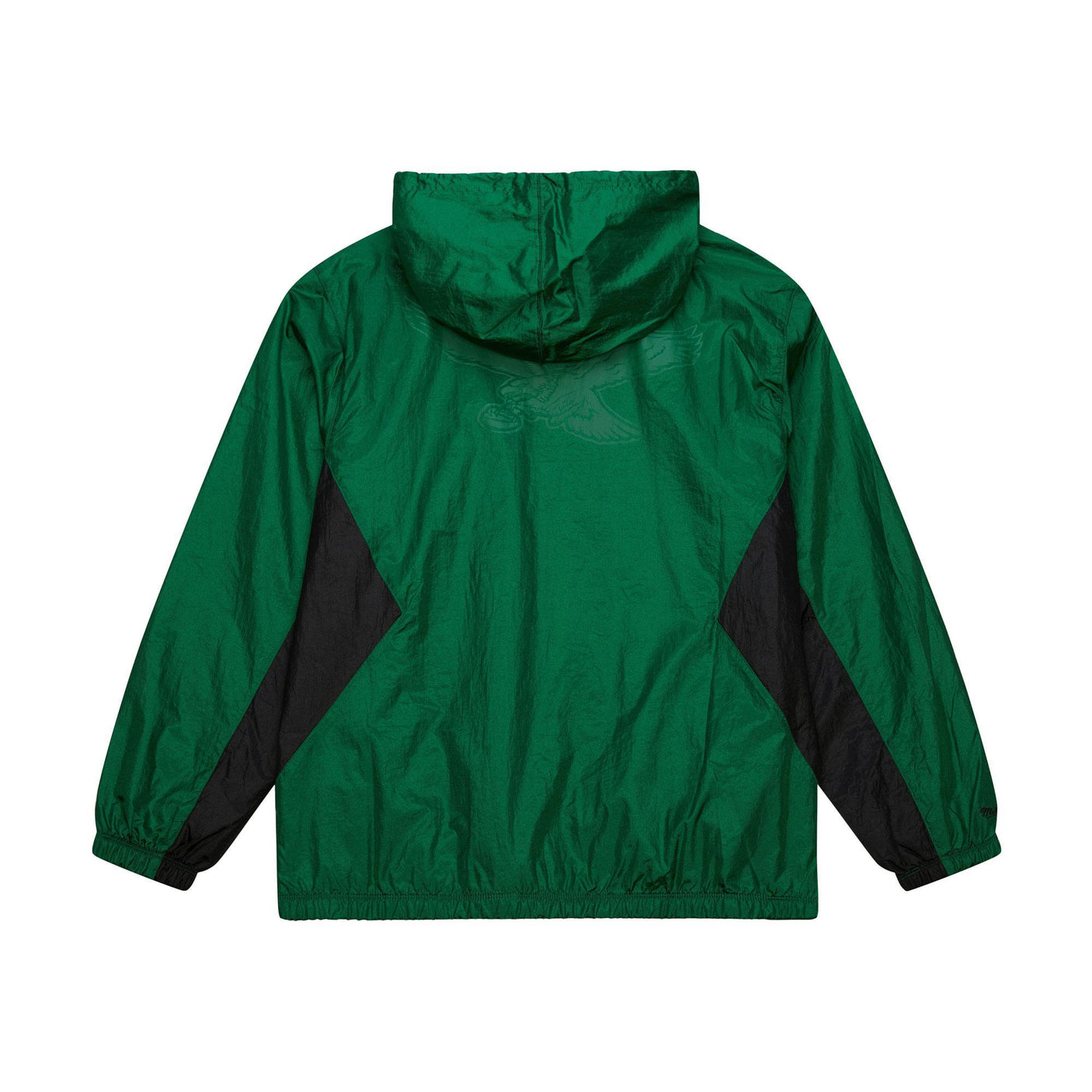 Eagles 2025 Mitchell & Ness Men's NFL Playmaker Full Zip Vintage Logo Windbreaker
