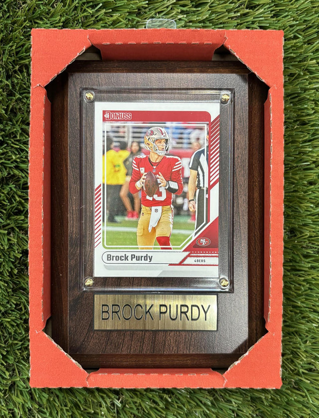 Brock Purdy 4x6 Plaque