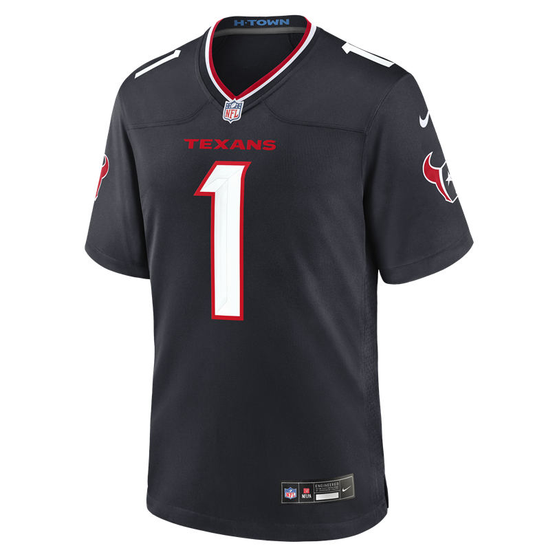 Texans Nike Men's Stefon Diggs Game Jersey