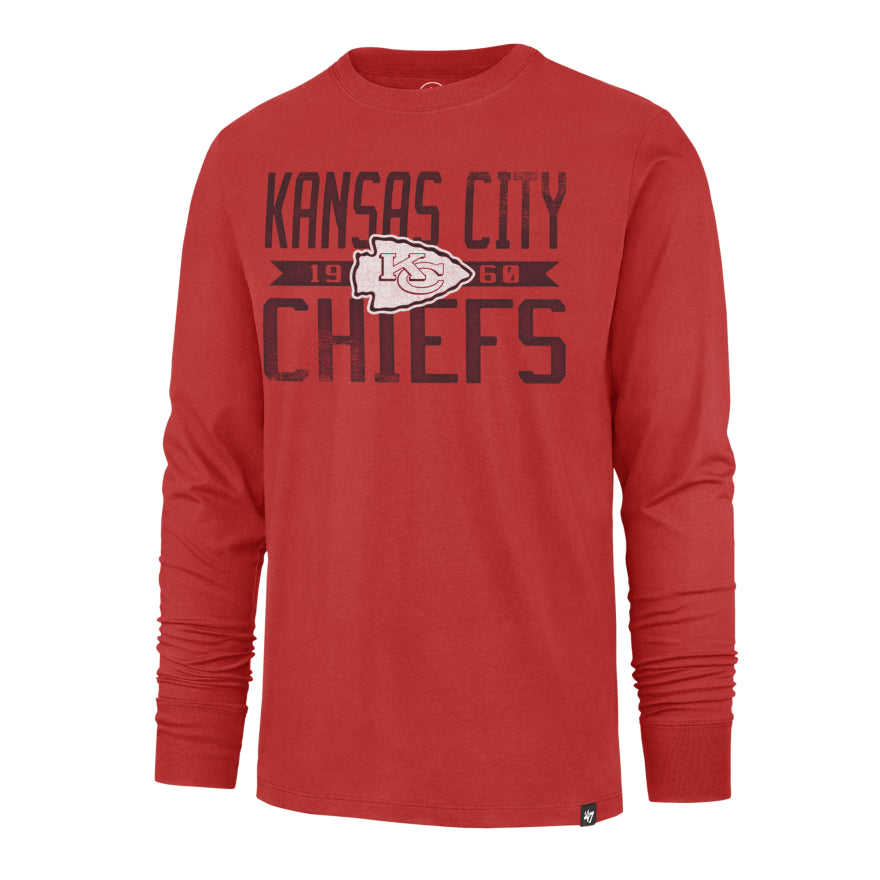 Chiefs '47 Brand Wide Out Long Sleeve Tee