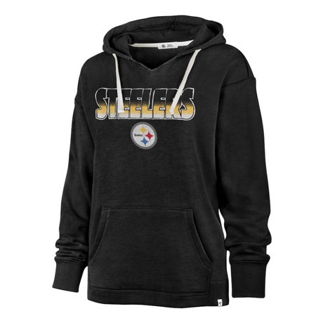 Steelers '47 Brand Color Rise Hooded Sweatshirt