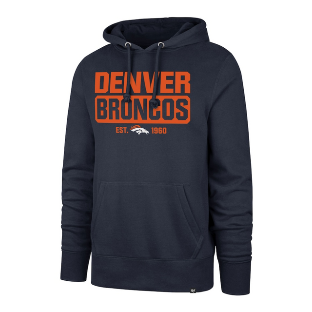 Broncos '47 Brand 2022 Headline Hooded Sweatshirt