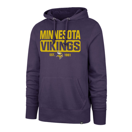 Vikings '47 Brand 2022 Headline Hooded Sweatshirt