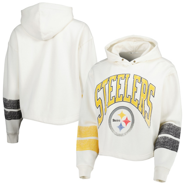 Steelers '47 Brand Harper Hooded Sweatshirt