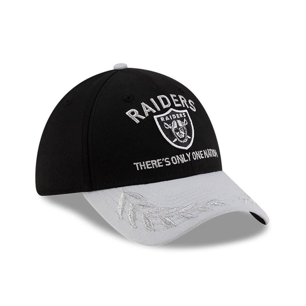 Raiders 2025 New Era Men's 39THIRTY Draft Hat